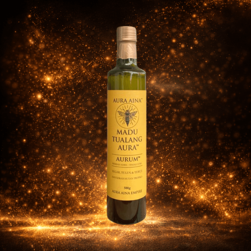 1 botol Madu Tualang Aurum 500g madu tualang premium
